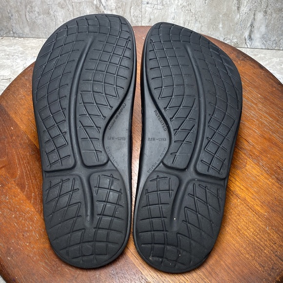 OOFOS OOahh Black Men’s Sandal Slides - Size: 11 - Picture 6 of 7